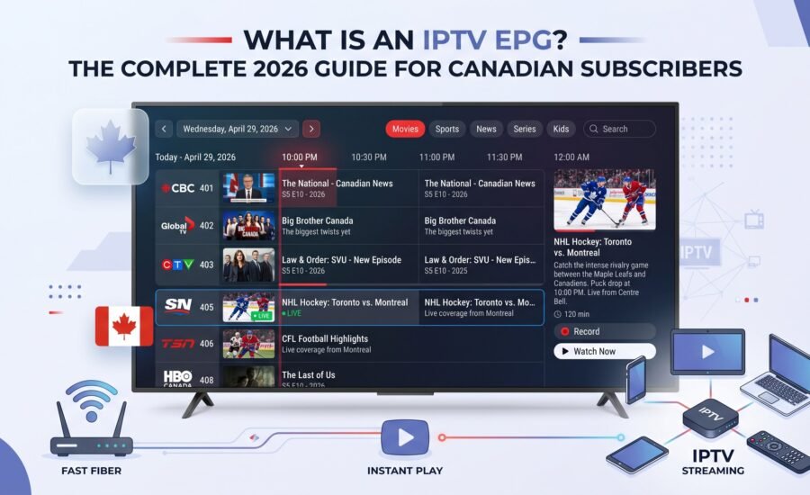 What Is an IPTV EPG? Complete 2026 Guide for Canadian Subscribers