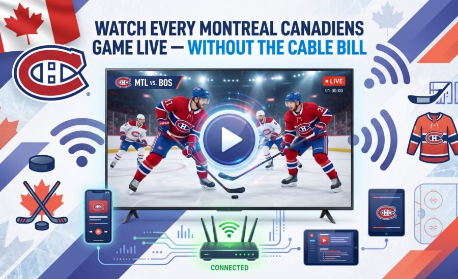 Watch Montreal Canadiens game live without cable - complete streaming guide for Habs fans